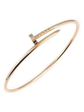 Cartier Bangle Juste un Clou SM Nail Motif 18K Pink Gold 19 Bracelet